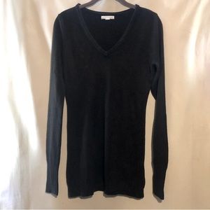 NY and Co. Black V Neck Sweater